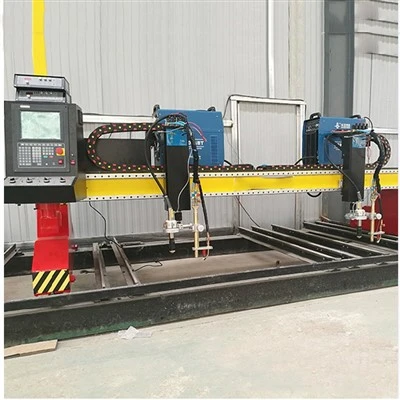 Mesin Pemotong Api Plasma CNC Gantry